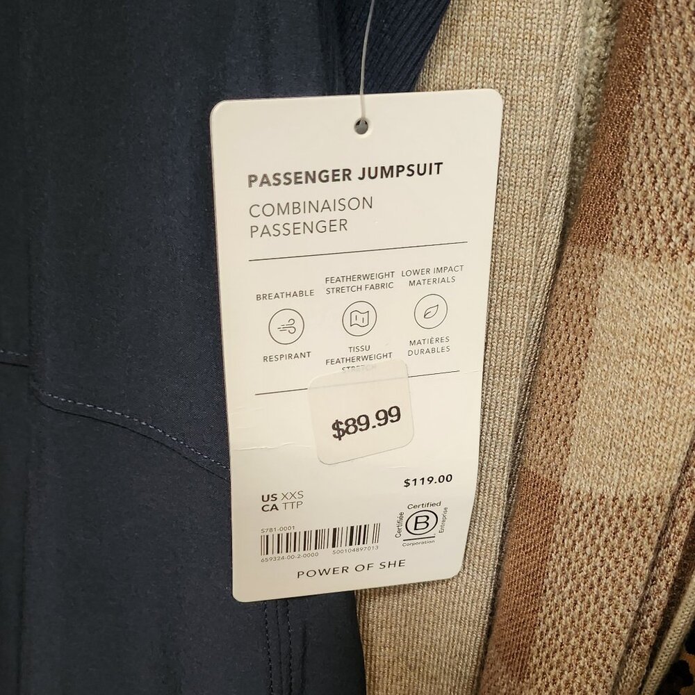 Athleta Combinaison Passenger Jumpsuit